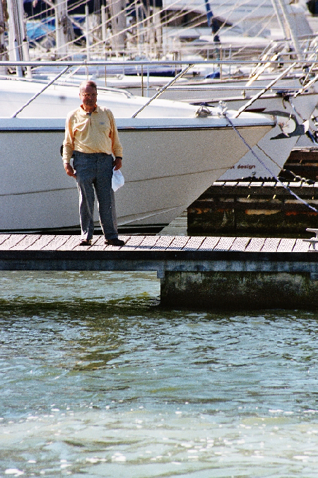 Derek is left behind .....