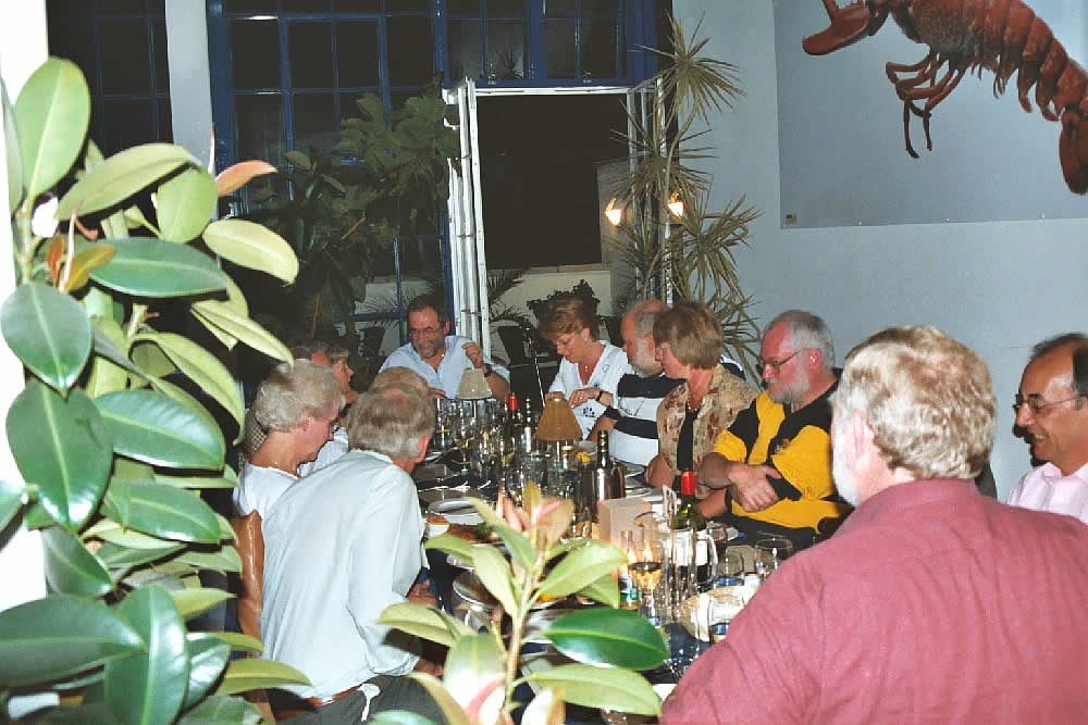 dinner at Mortimer's Restaurant in Ipswich